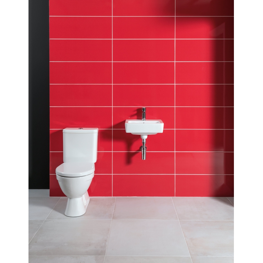 JIKA H8263870002413 - Golvstående toalett med cistern LYRA keramik/vit