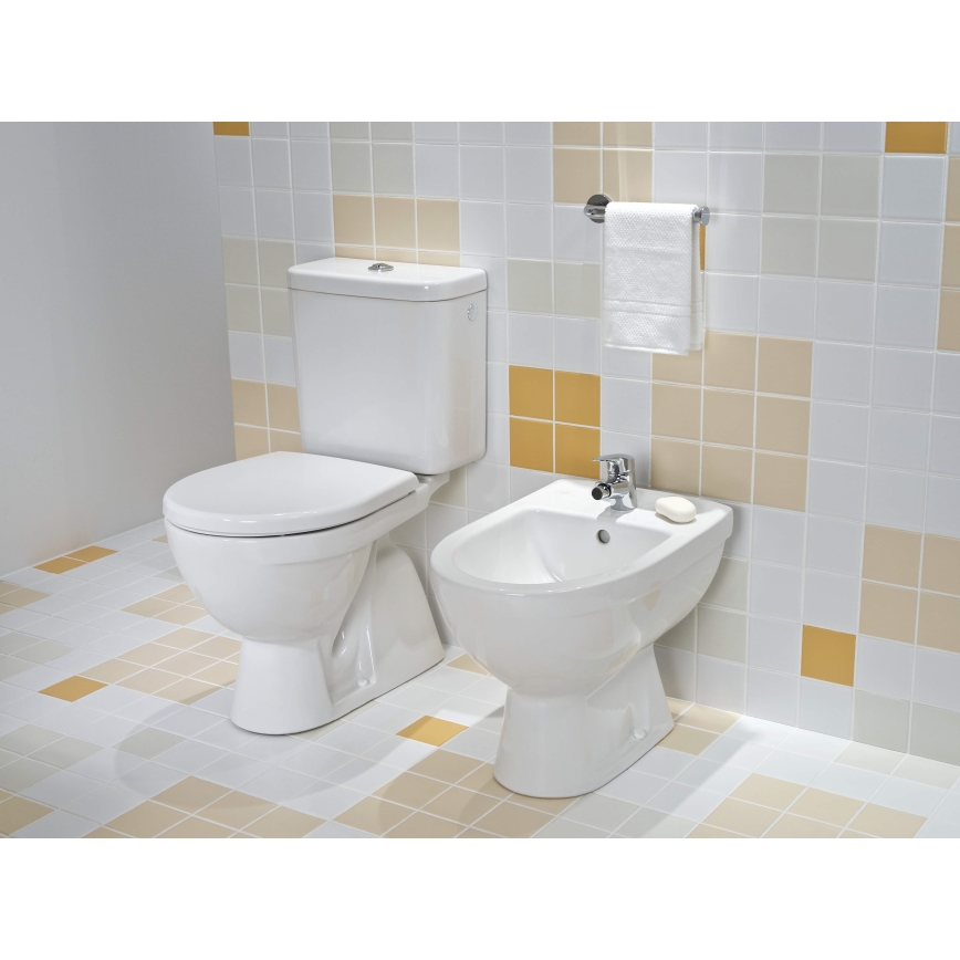 JIKA H8263870002413 - Golvstående toalett med cistern LYRA keramik/vit