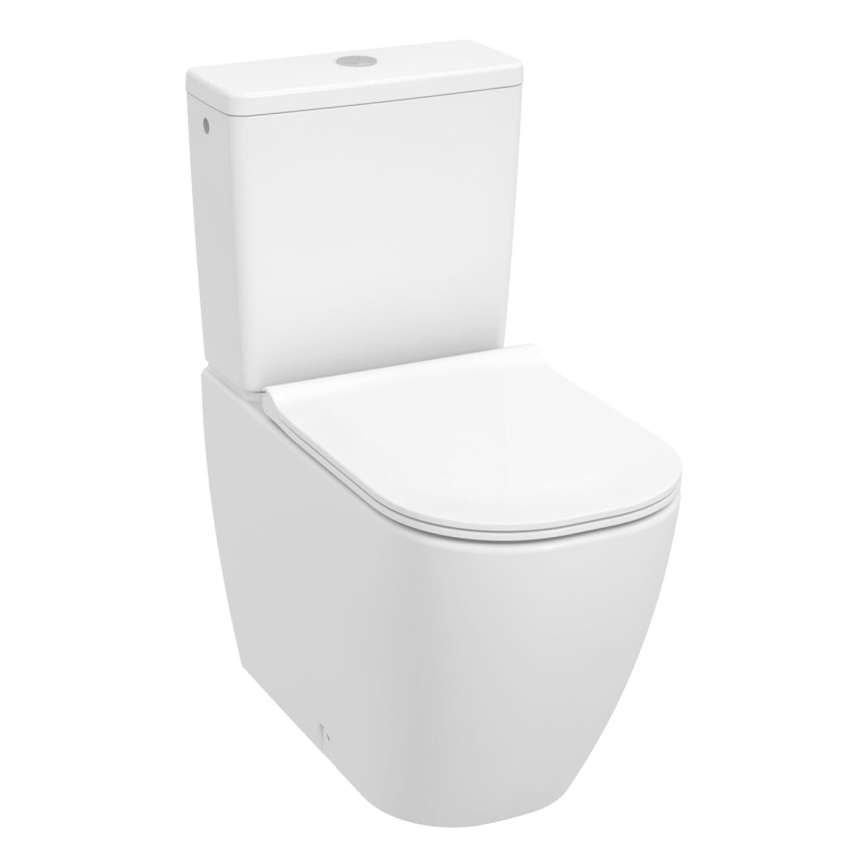 JIKA H8267160000001 - Toalettstol MIO keramik/vit