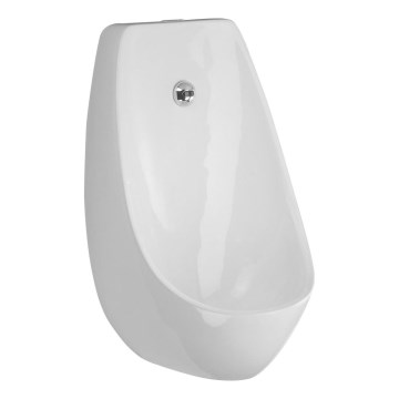 JIKA H8411010000001 - DOMINO pissoar med bakre anslutning och bakre avlopp, keramik/vit