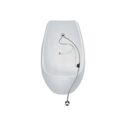 JIKA H8411010004871 - Urinoar med sensor DOMINO 24V bakre inlopp, bakre avfall keramik/vit