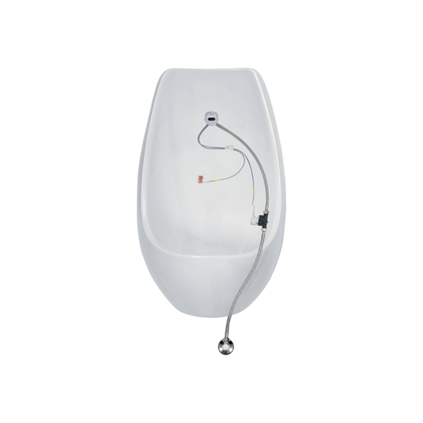 JIKA H8411010004871 - Urinoar med sensor DOMINO 24V bakre inlopp, bakre avfall keramik/vit