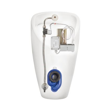 JIKA H8430700004901 - Urinoar med sensor GOLEM 230V iInternt inlopp, bakre avlopp keramik/vit