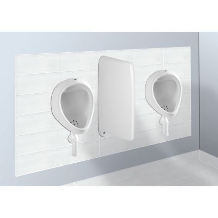 JIKA H8441000004401 - Urinoar KORINT externt inlopp, bottenavlopp keramik/vit