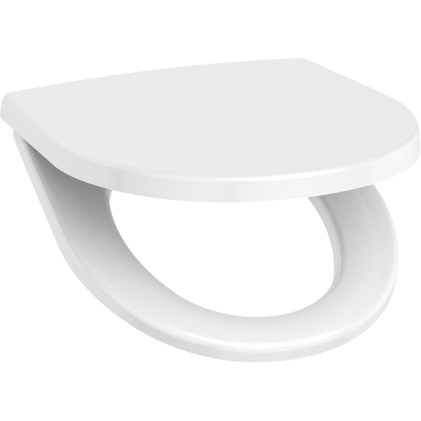 JIKA H8663840000001 - Vägghängd WC LYRA i keramik/vit + toalettsits SoftClose LYRA i duroplast/vit