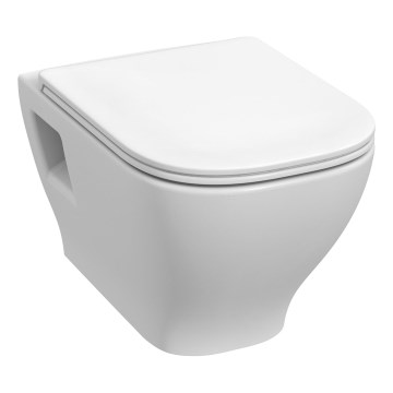 JIKA H8666160000001 - Väggmonterad WC DEEP keramik/vit + toalettsits SoftClose DEEP duroplast/vit