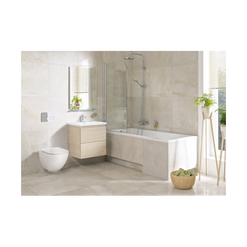 JIKA H8667180000001 - Vägghängd WC MIO keramik/vit + WC-sits SoftClose MIO duroplast/vit