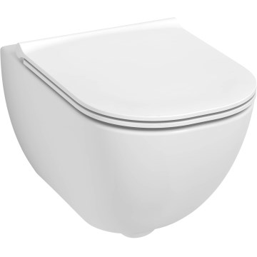 JIKA H8667180000001 - Väggmonterad WC MIO, porslin/vit + SoftClose-toalettsits MIO, duroplast/vit