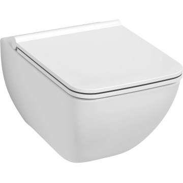 JIKA H8669540000001 - Vägghängd toalett PURE keramik/vit + toalettsits SoftClose PURE duroplast/vit