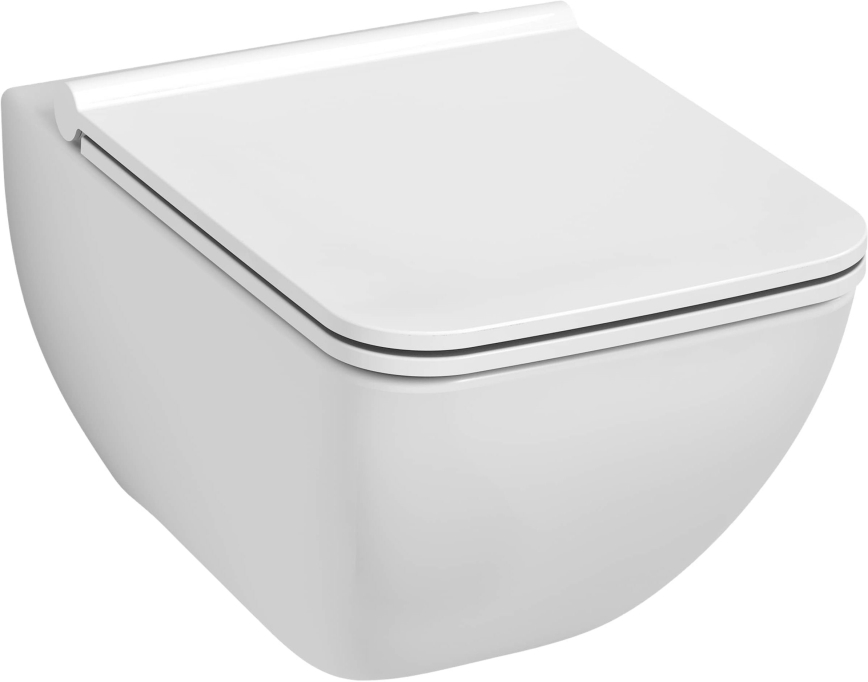 JIKA H8669540000001 - Vägghängd WC PURE keramik/vit + WC-sits SoftClose PURE duroplast/vit