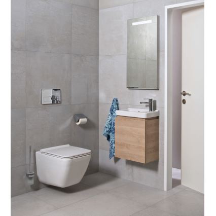 JIKA H8669540000001 - Vägghängd WC PURE keramik/vit + WC-sits SoftClose PURE duroplast/vit