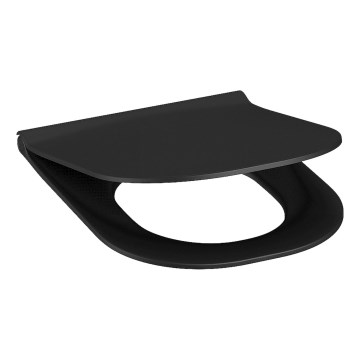 JIKA H8917167160631 - Toalettsits SoftClose MIO duroplast/matt svart