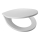 JIKA H8933870000001 - Toalettsits LYRA termoplast/vit