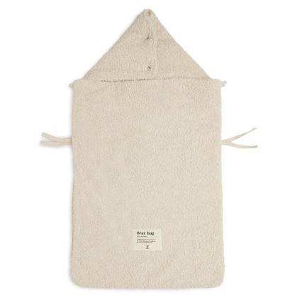 Jollein - Påse för bilstol BOUCLE 42x82 cm Boucle Naturel