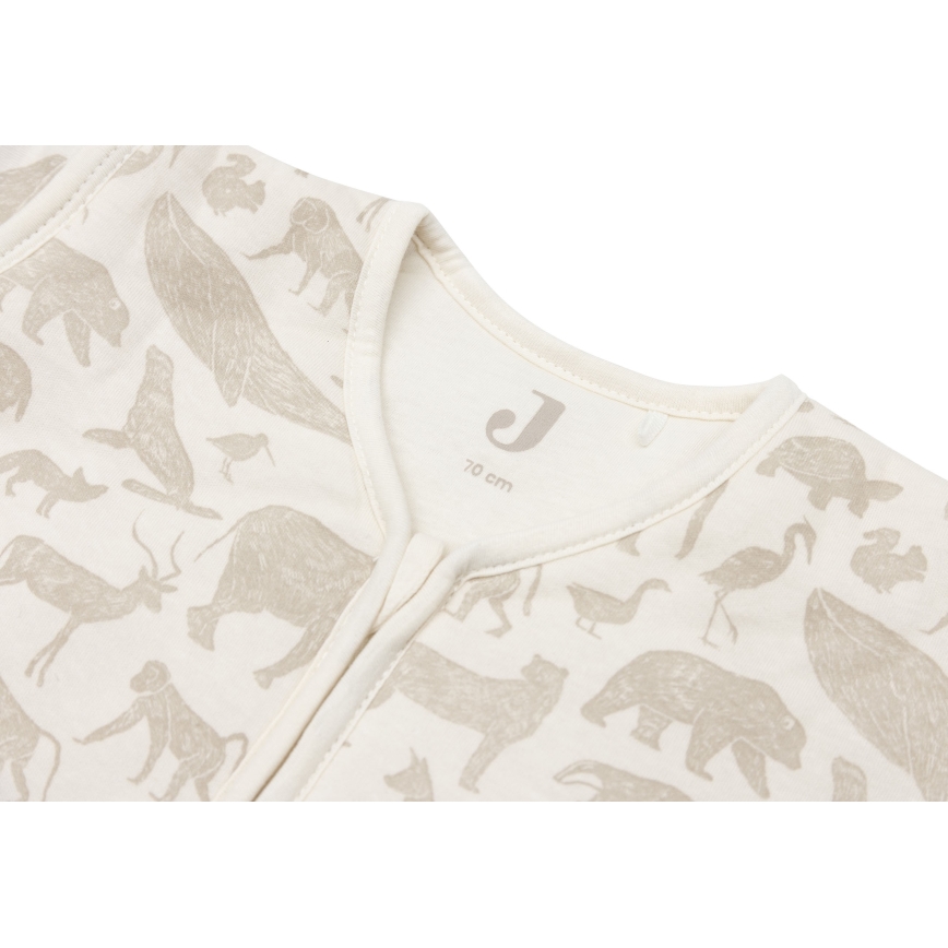Jollein - Sovsäck 2i1 3-9 månader 3 TOG Animals Nougat
