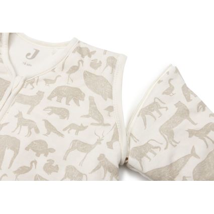 Jollein - Sovsäck 2i1 3-9 månader 3 TOG Animals Nougat