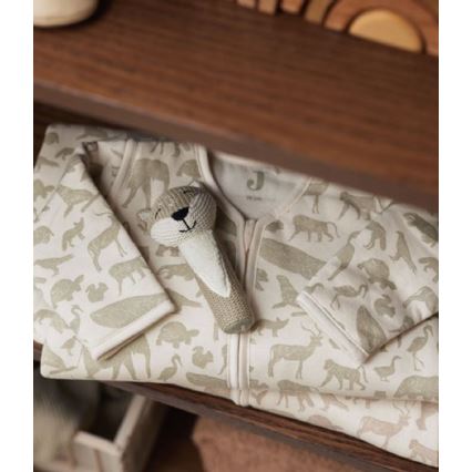Jollein - Sovsäck 2i1 3-9 månader 3 TOG Animals Olive Green