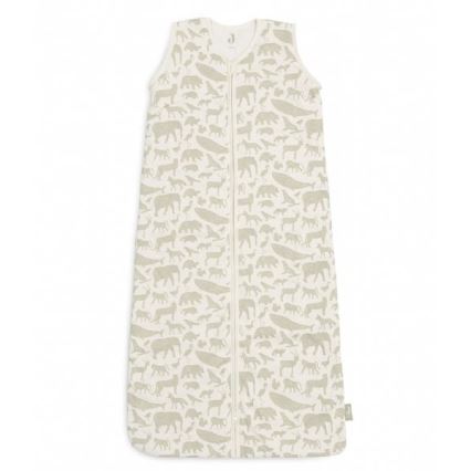 Jollein - Sovsäck 2i1 3-9 månader 3 TOG Animals Olive Green