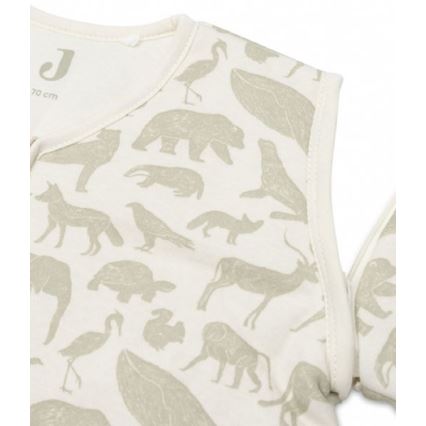 Jollein - Sovsäck 2i1 3-9 månader 3 TOG Animals Olive Green