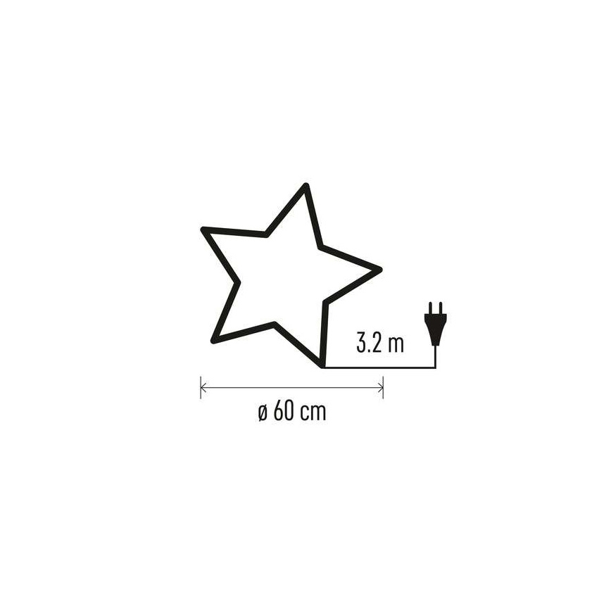 Juldekoration  1xE14/25W/230V diameter  60 cm gyllene 