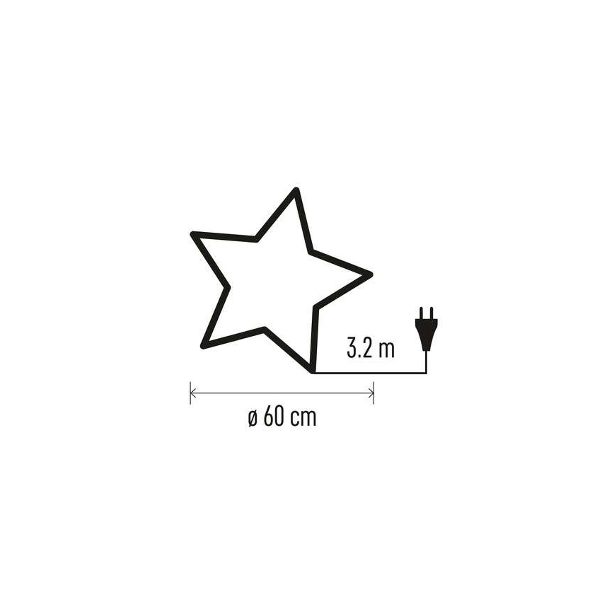 Juldekoration  1xE14/25W/230V diameter  60 cm gyllene 