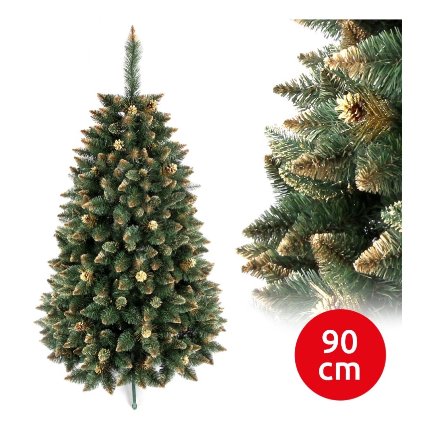Julgran GOLD 90 cm furu