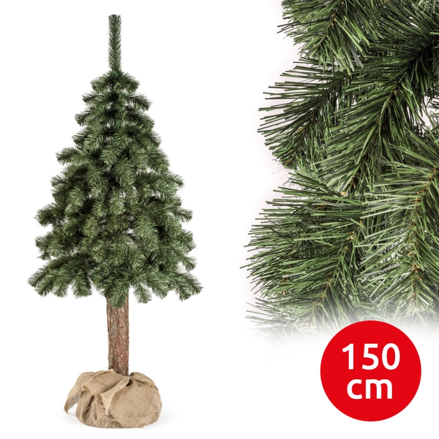 Julgran på en stam NATURAL 150 cm gran
