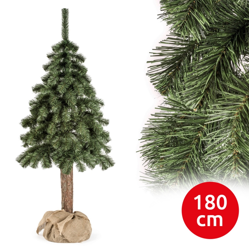 Julgran på en stam NATURAL 180 cm gran