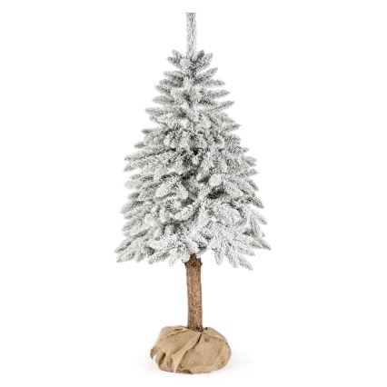 Julgran på en stam NATURAL WITH SNOW 120 cm gran
