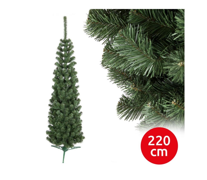 Julgran  SLIM 220 cm gran