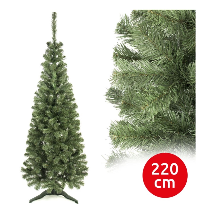 Julgran SLIM 220 cm gran