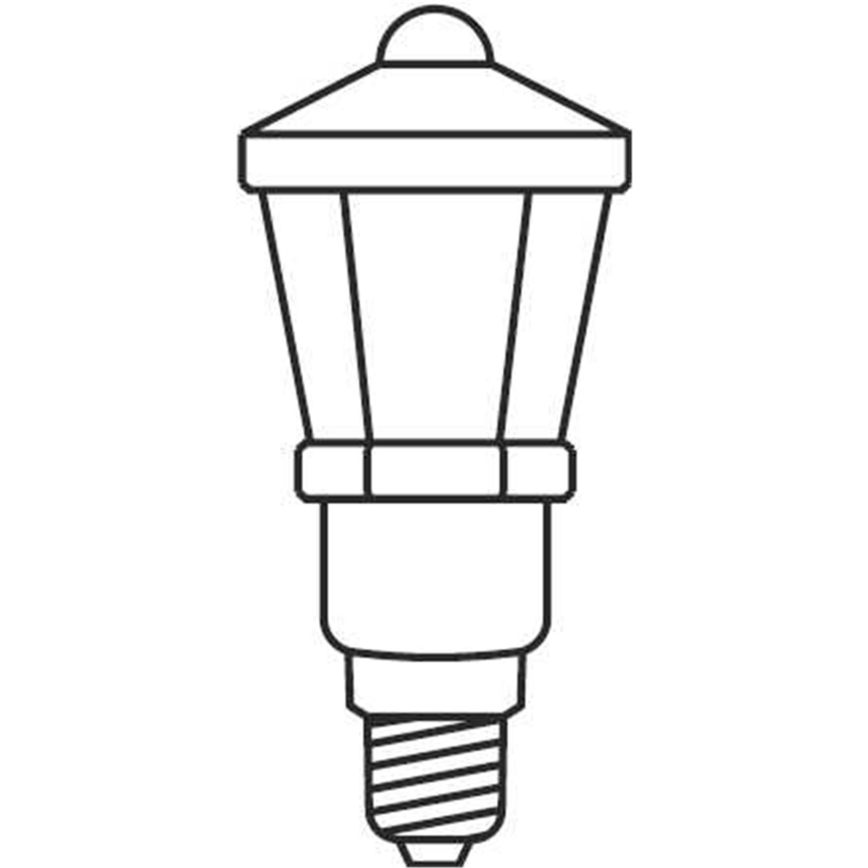 Julkedja LANTERN 12xE10/10,7m varm vit Tillverkad i Europa