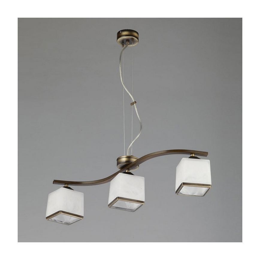 Jupiter 1085 - GA3 - Hängande Ljuskrona GABI 3xE27/40W/230V
