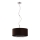 JUPITER 1118-AV1 - Hängande lampa  AVEO 1xE27/60W wenge  transparent  glas