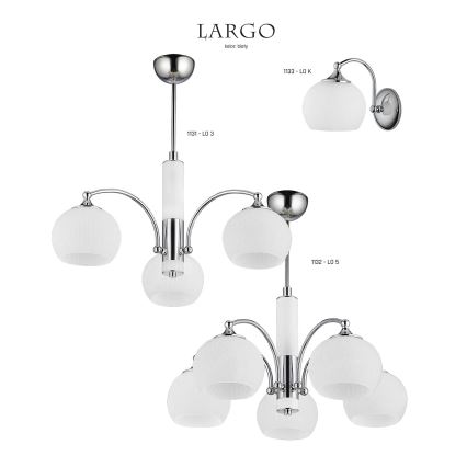 Jupiter 1131 - LO3 - Taklampa LARGO 3xE27/60W/230V