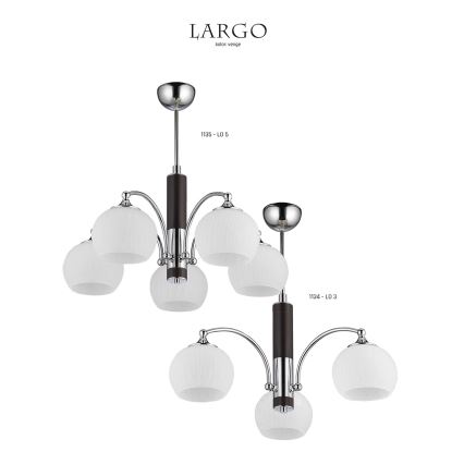 Jupiter 1135 - LO5VE - Hängande lampa LARGO 5xE27/60W/230V