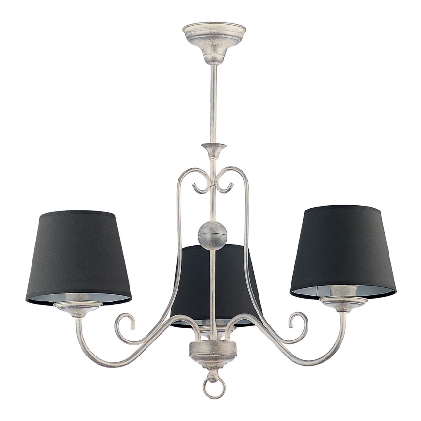 Jupiter 1158 - AK 3 - Hängande lampa ARKADA 3xE27/60W/230V