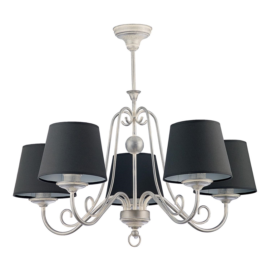Jupiter 1159 - AK5 - Hängande lampa ARKADA 5xE27/60W/230V