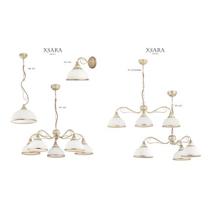 Jupiter 1170 - Hängande lampa XSARA 3xE27/60W/230V