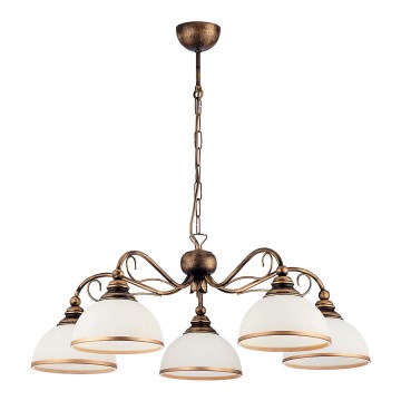Jupiter 1177 - XS 5 - Hängande lampa XSARA 5xE27/60W/230V