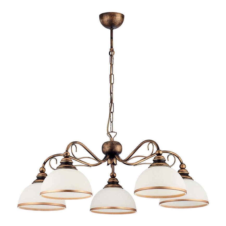 Jupiter 1177 - XS 5 - Hängande lampa XSARA 5xE27/60W/230V