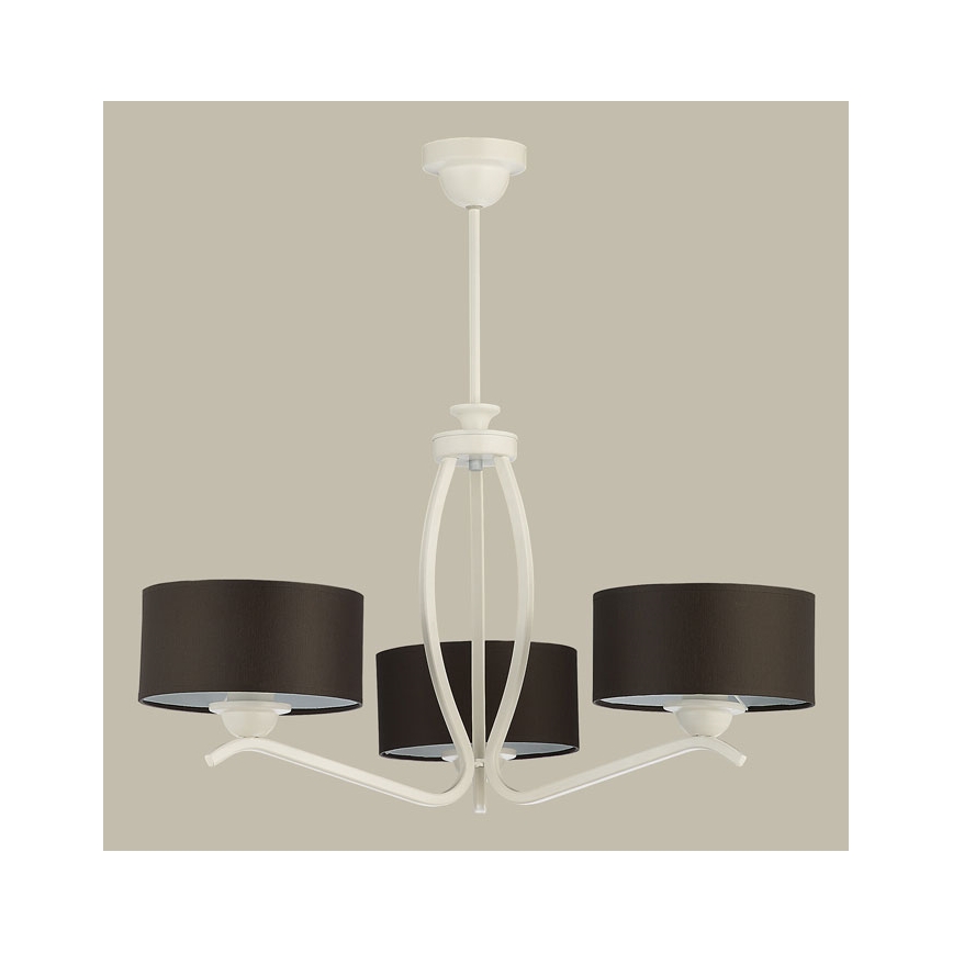 Jupiter 1191 - st 3 - Hängande lampa KASZMIR 3xE27/60W/230V