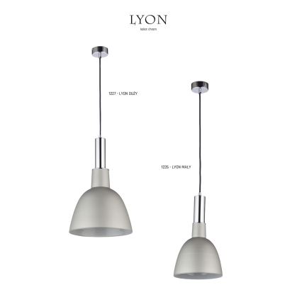 JUPITER 1226-LYONMALY - Hängande lampa LYON 1xE27/60W