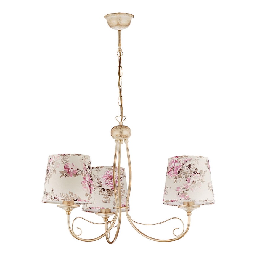JUPITER 1283-SA3 - Hängande lampa SARA 3xE27/60W