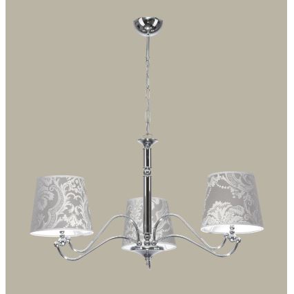 JUPITER 1288-VS3 - Hängande lampa VENUS 3xE27/60W