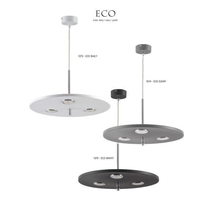Jupiter 1373 - BI - LED Hängande lampa ECO LED/8.5W/230V
