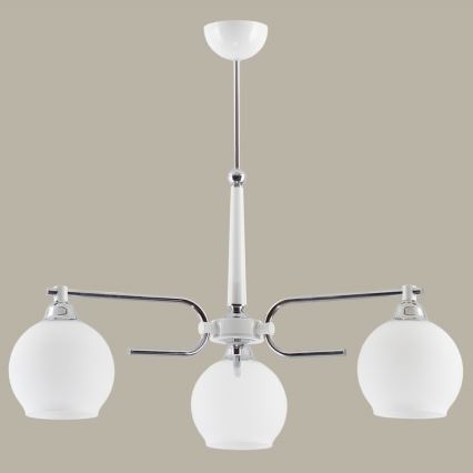 Jupiter 1398 - AX 3 B - Ljuskrona med stång AXEL 3xE27/60W/230V