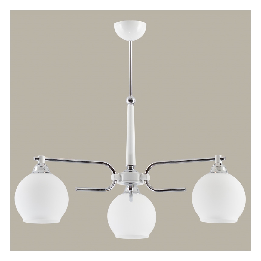 Jupiter 1398 - AX 3 B - Ljuskrona med stång AXEL 3xE27/60W/230V
