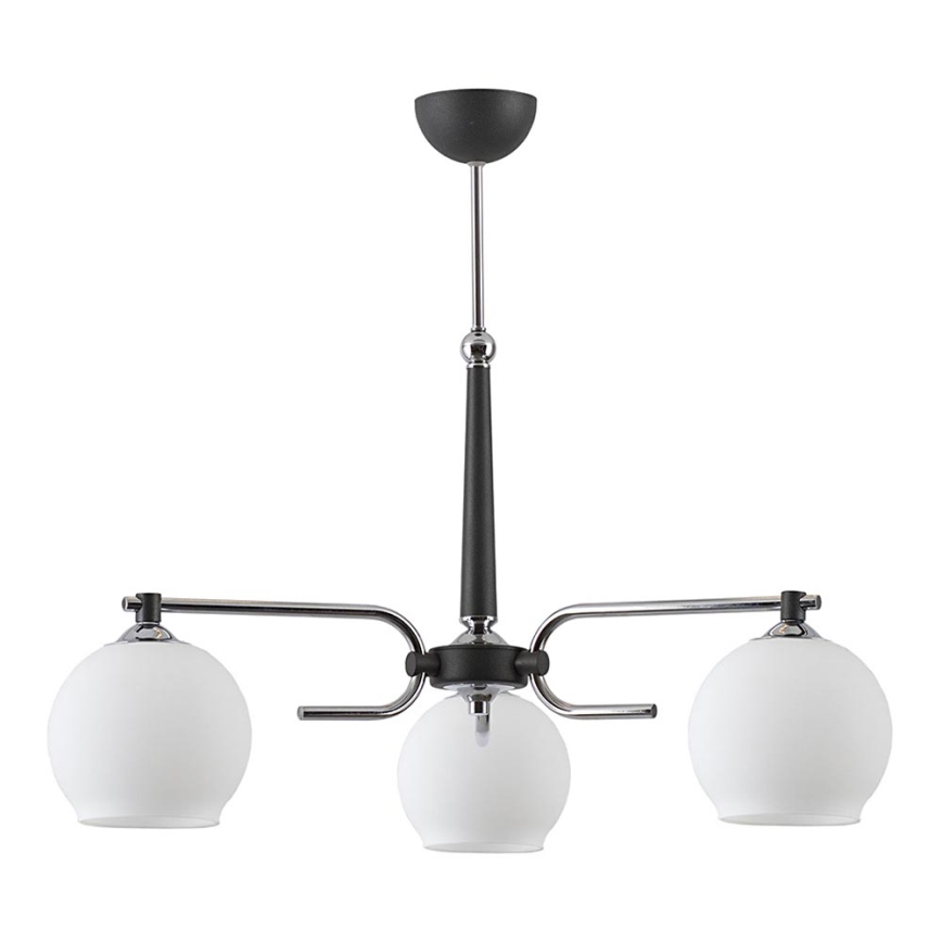 Jupiter 1401 - AX 3 G - Ljuskrona med stång AXEL 3xE27/60W/230V