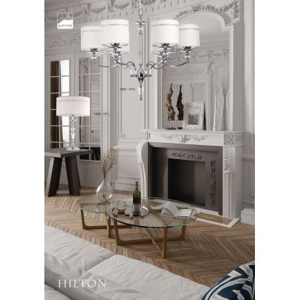 Jupiter 1428 - Bordslampa HILTON 1xE27/60W/230V